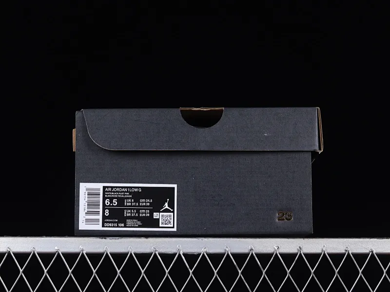 All categories Air Jordan Jordan series basketball shoes Air Jordan 1 Low Z version Air Jordan 1 Low Golf "Rust Pink" AJ1 Joe 1 new golf version black and white pink DD9315-106